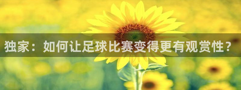 独家：如何让足球比赛变得更有观赏性？