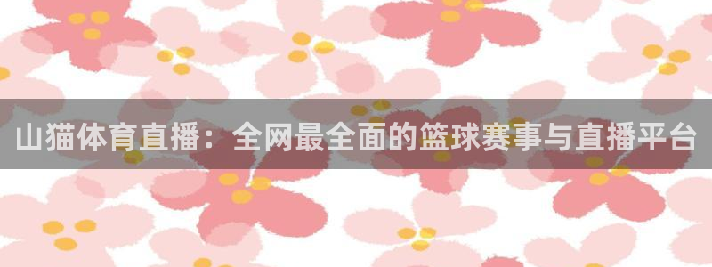 山猫体育直播：全网最全面的篮球赛事与直播平台