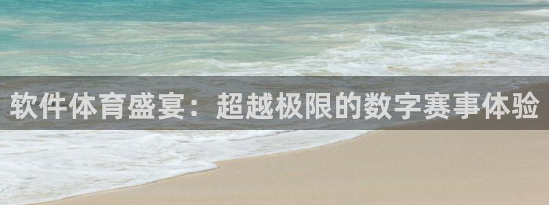 软件体育盛宴：超越极限的数字赛事体验
