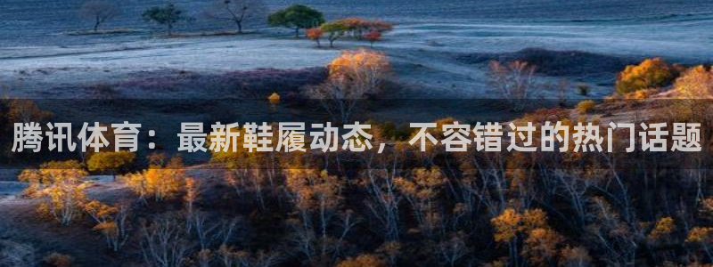 腾讯体育：最新鞋履动态，不容错过的热门话题
