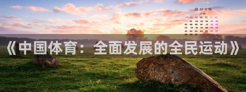 《中国体育：全面发展的全民运动》